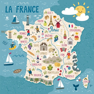 French map